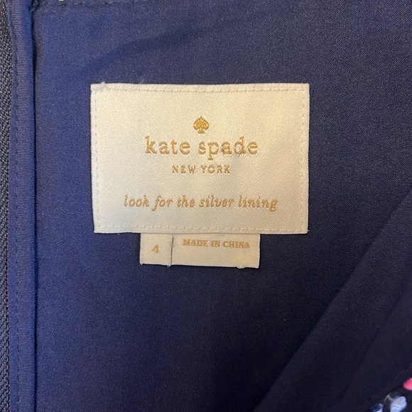 Kate Spade New York Shore Thing Daisy Jacquard Sheath Mini Dress Crochet Inlay 4 - Picture 10 of 13